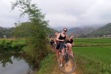 Pu Luong Nature Reserve Biking Tour 4 days